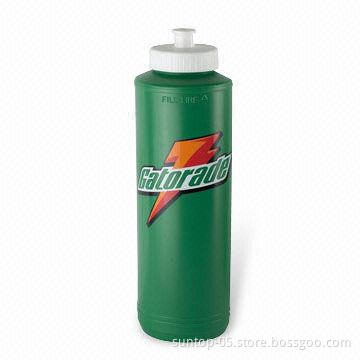 Sports Bottle, Made of PE, with 1,000mL Capacity